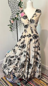 Princess Dress Black&white