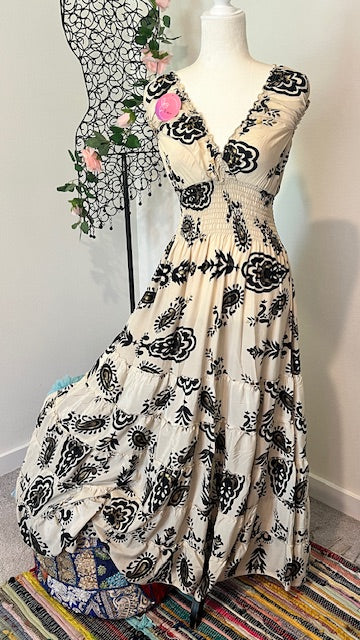 Princess Dress Black&white