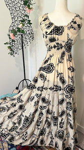 Princess Dress Black&white