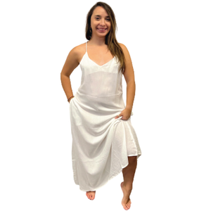 Boho Dress | White